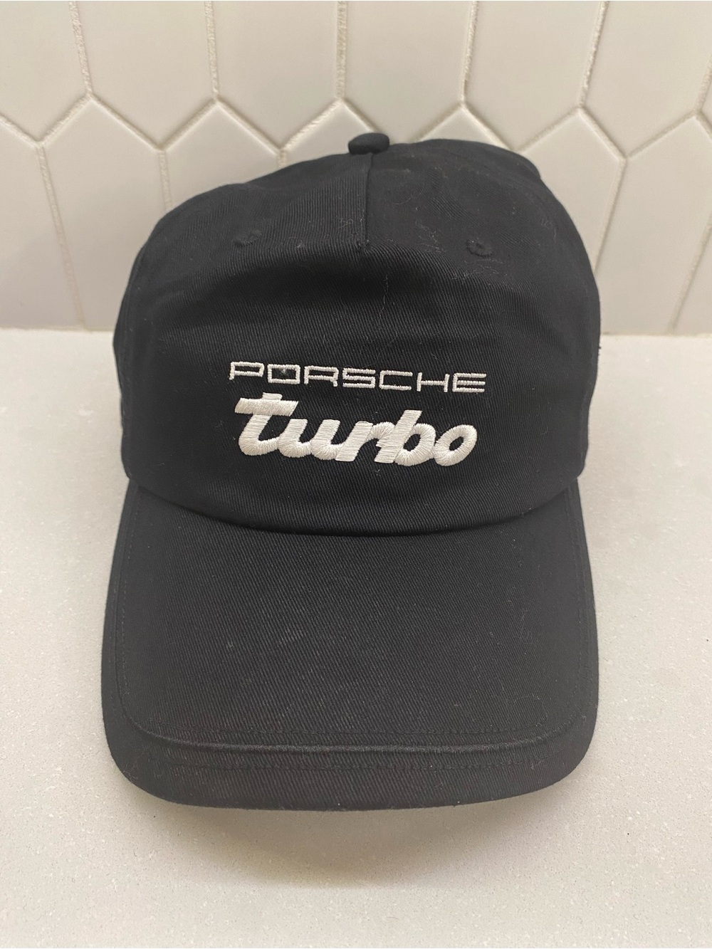 Porsche Turbo Puma Strap Back Hat Black 911 912 Gt4 Automotive Racing - Picture 2 of 9